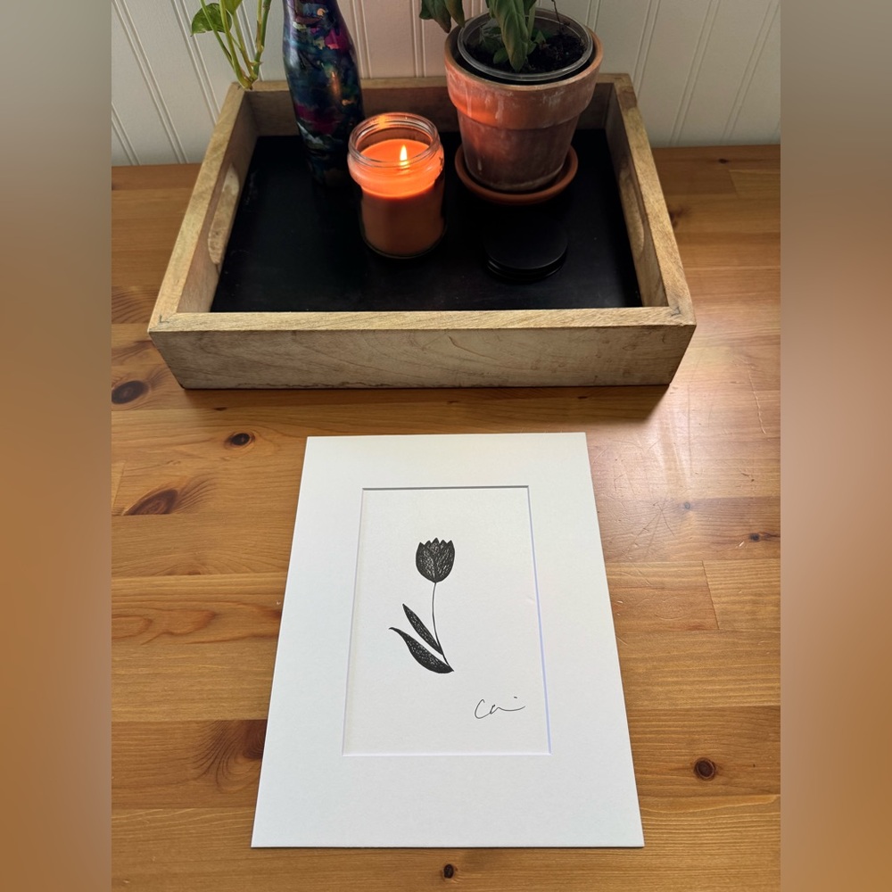 New Original Signed Artwork Ink on Paper